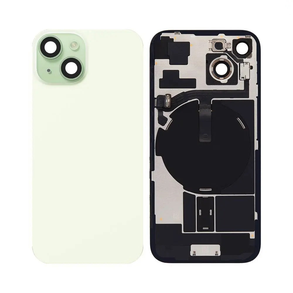 Vitre Arrière iPhone 15 Vert